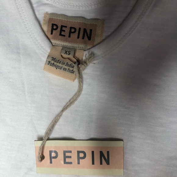 Anthropologie Pepin- Echo CutOut Tank White Xs NWT - Picture 5 of 5